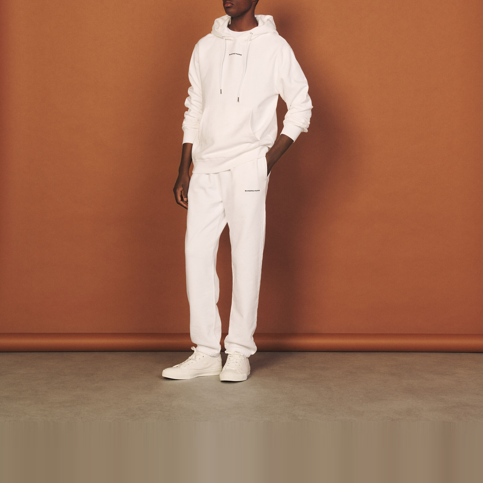 Pantaloni da jogging ricamo Sandro Paris