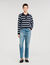 Maglione polo a righe