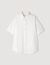 Camicia con retro plissettato