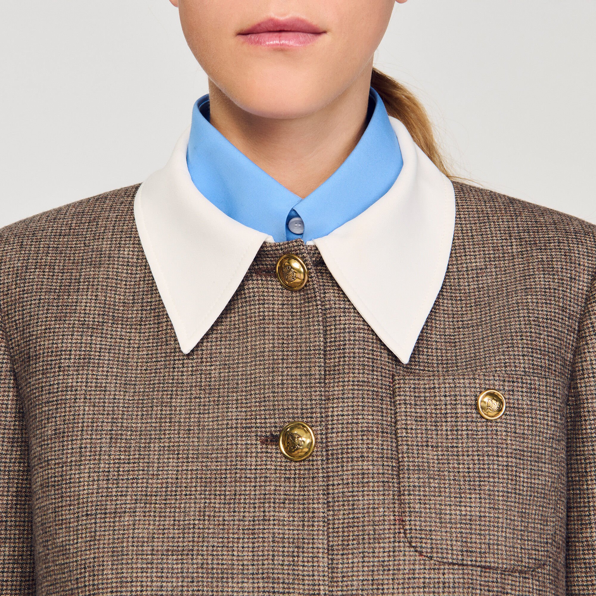 Giacca da tailleur pied-de-coq