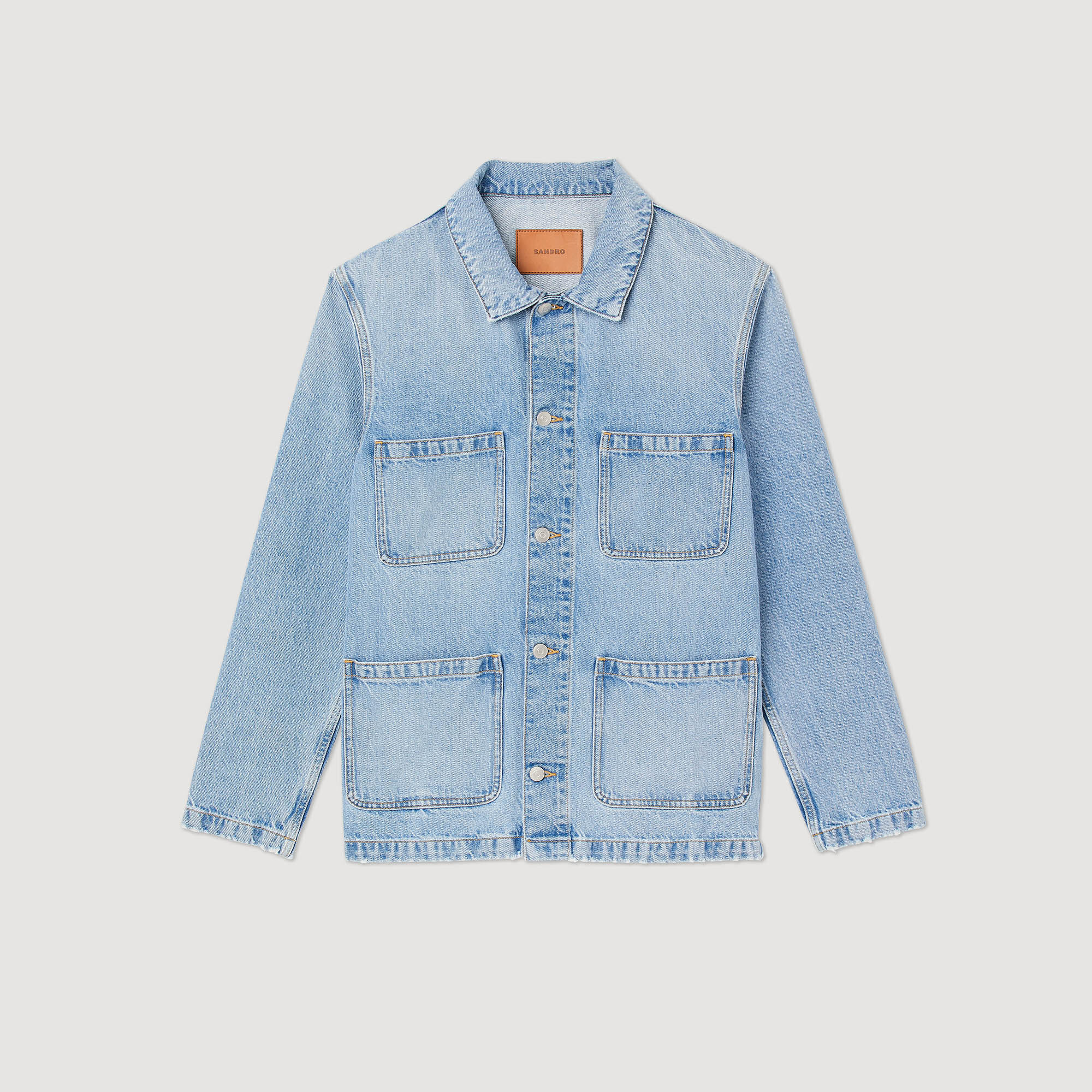 Giubbotto worker in denim
