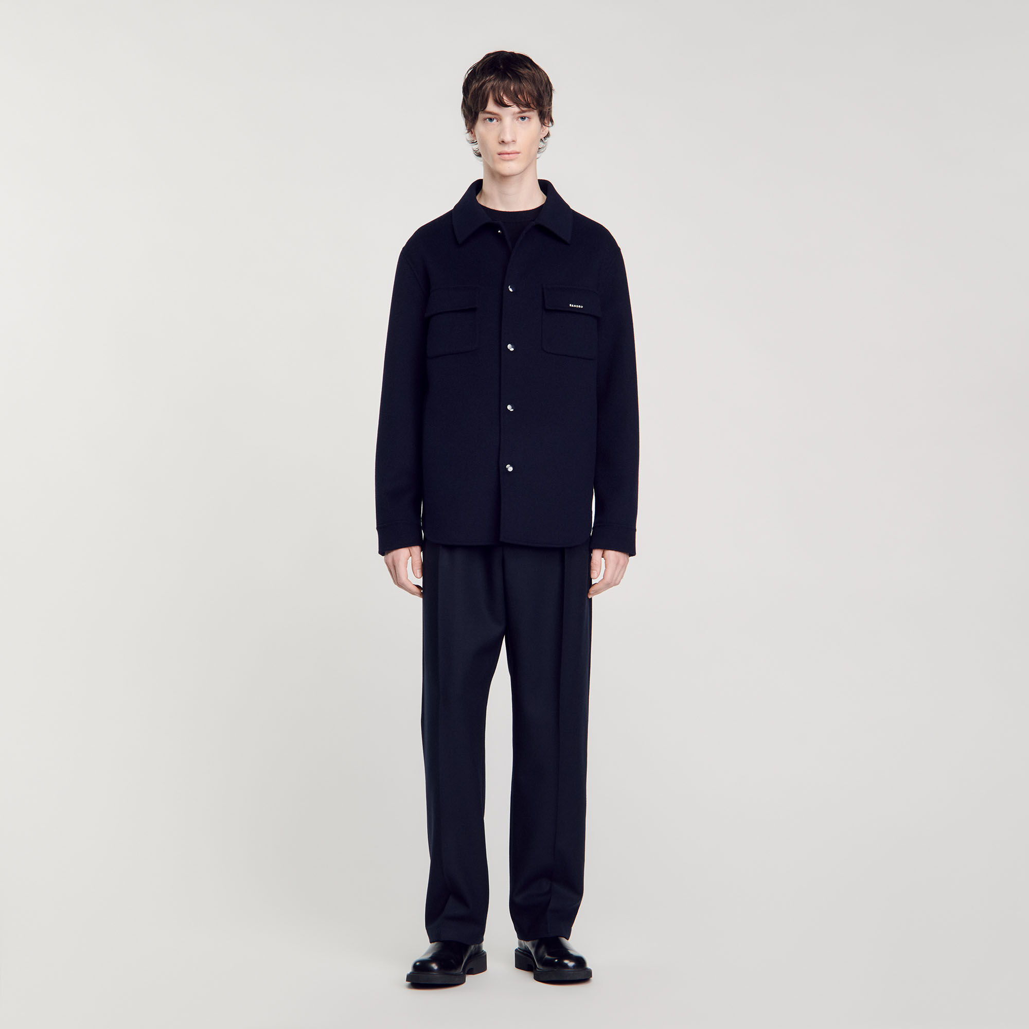 Overshirt double face