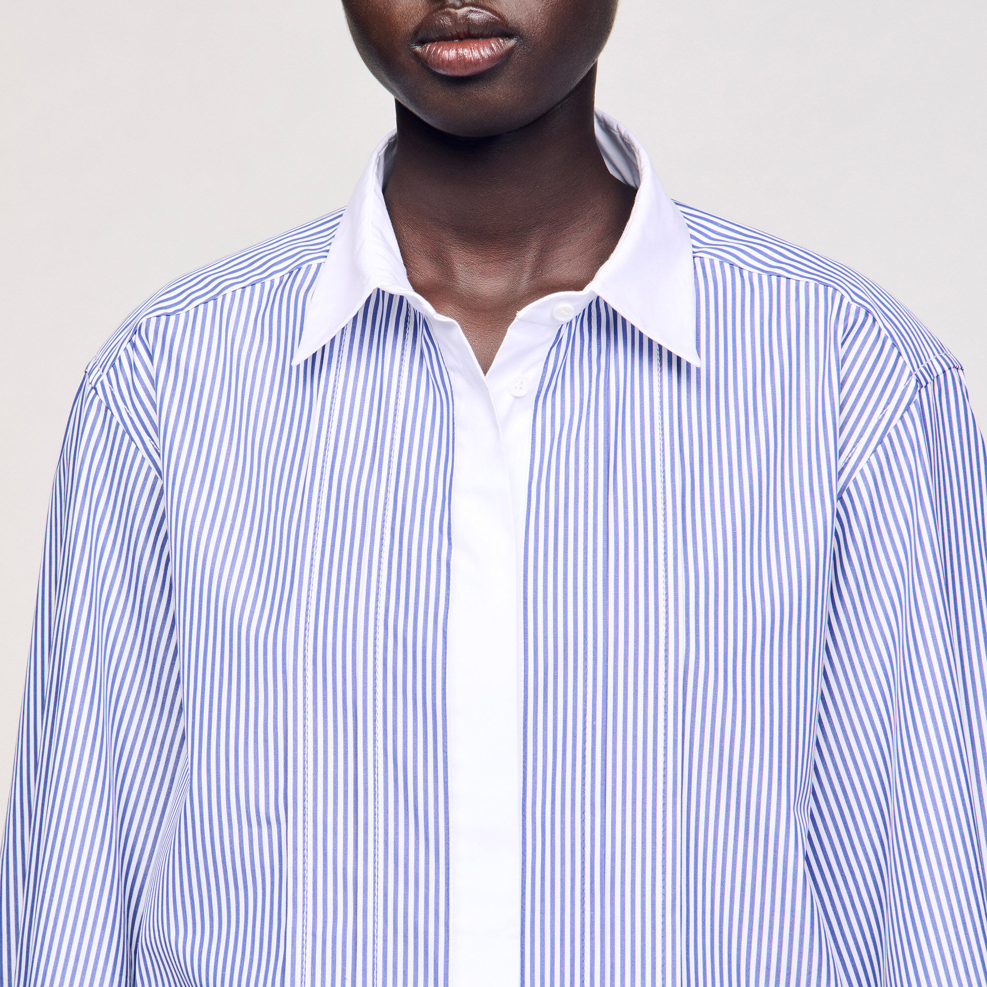 Camicia a righe