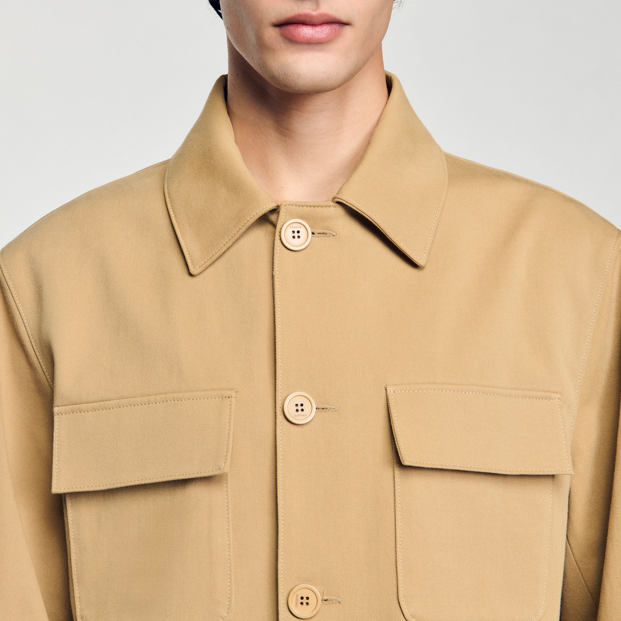 Overshirt con tasche