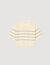Maglione corto in maglia a righe