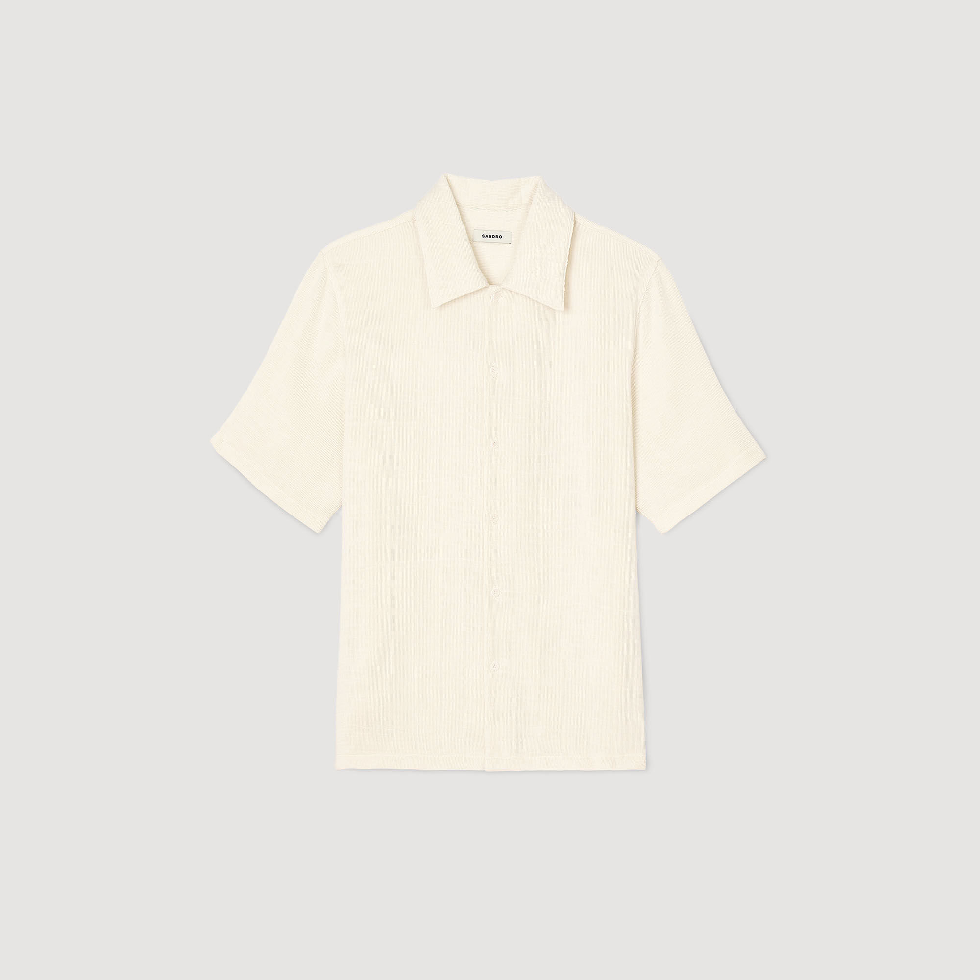 Camicia plissettata