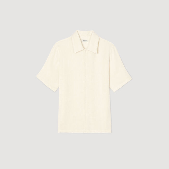 Camicia plissettata