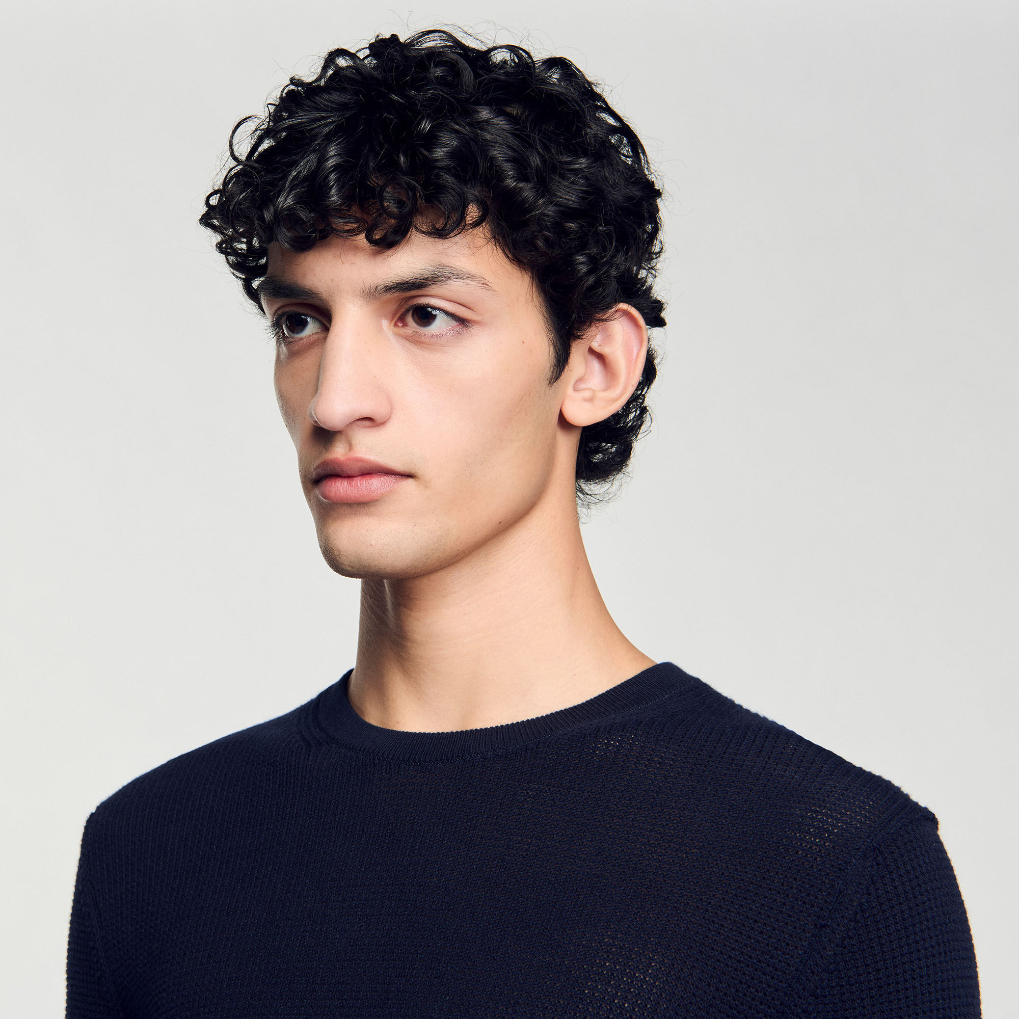 Maglione in maglia testurizzata