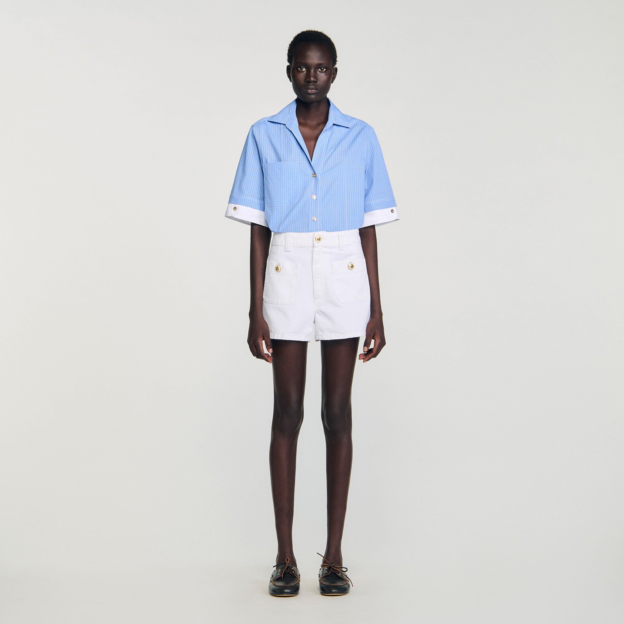 Shorts in denim