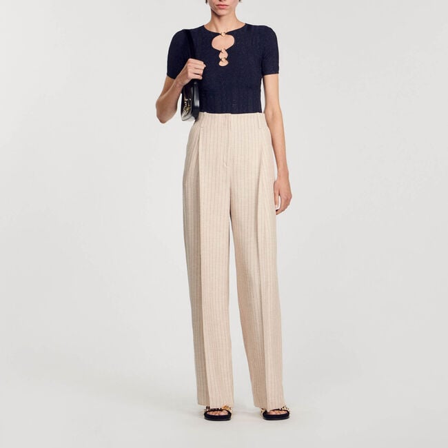 Maglione in maglia scintillante