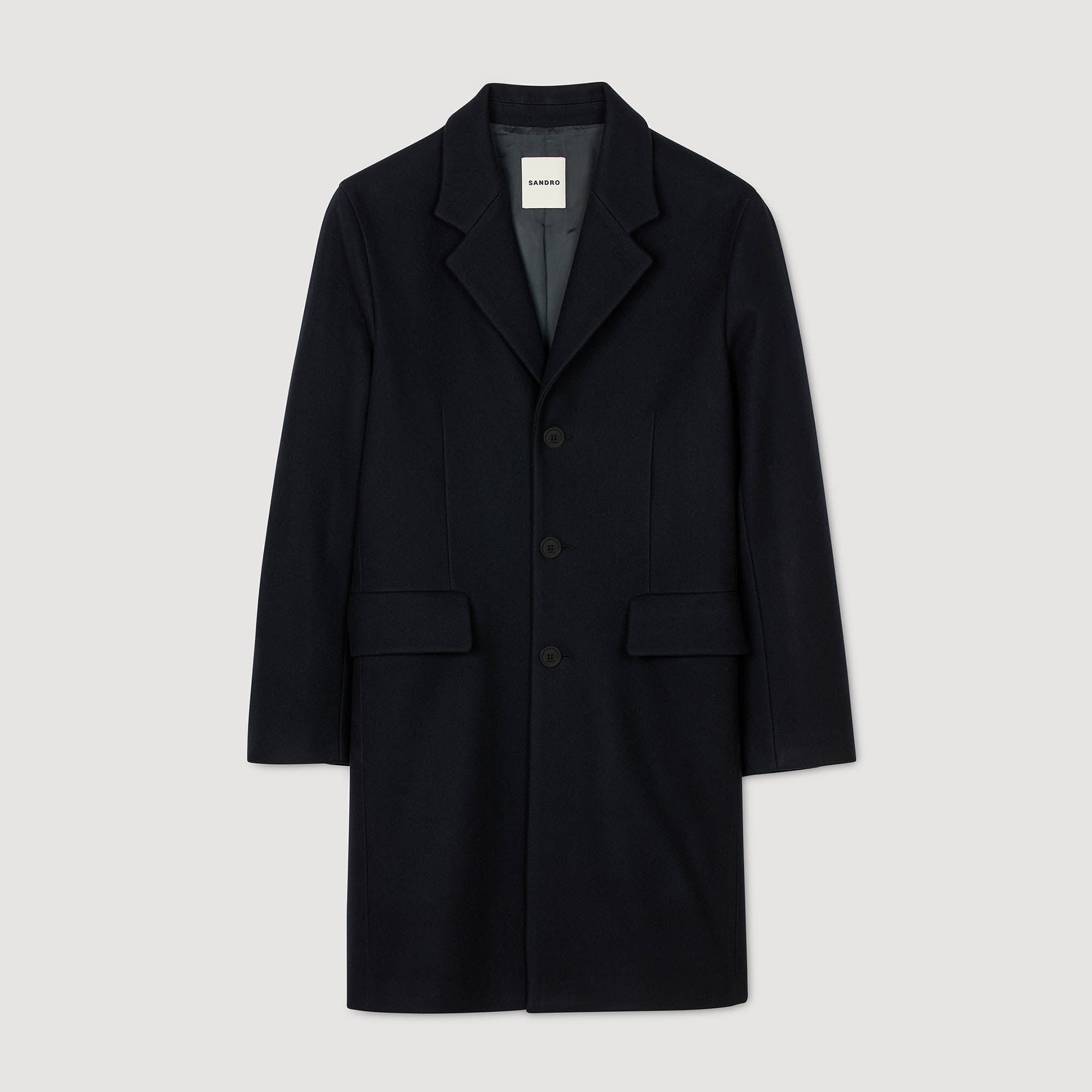 Cappotto in lana e cashmere