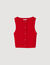 Maglione senza maniche