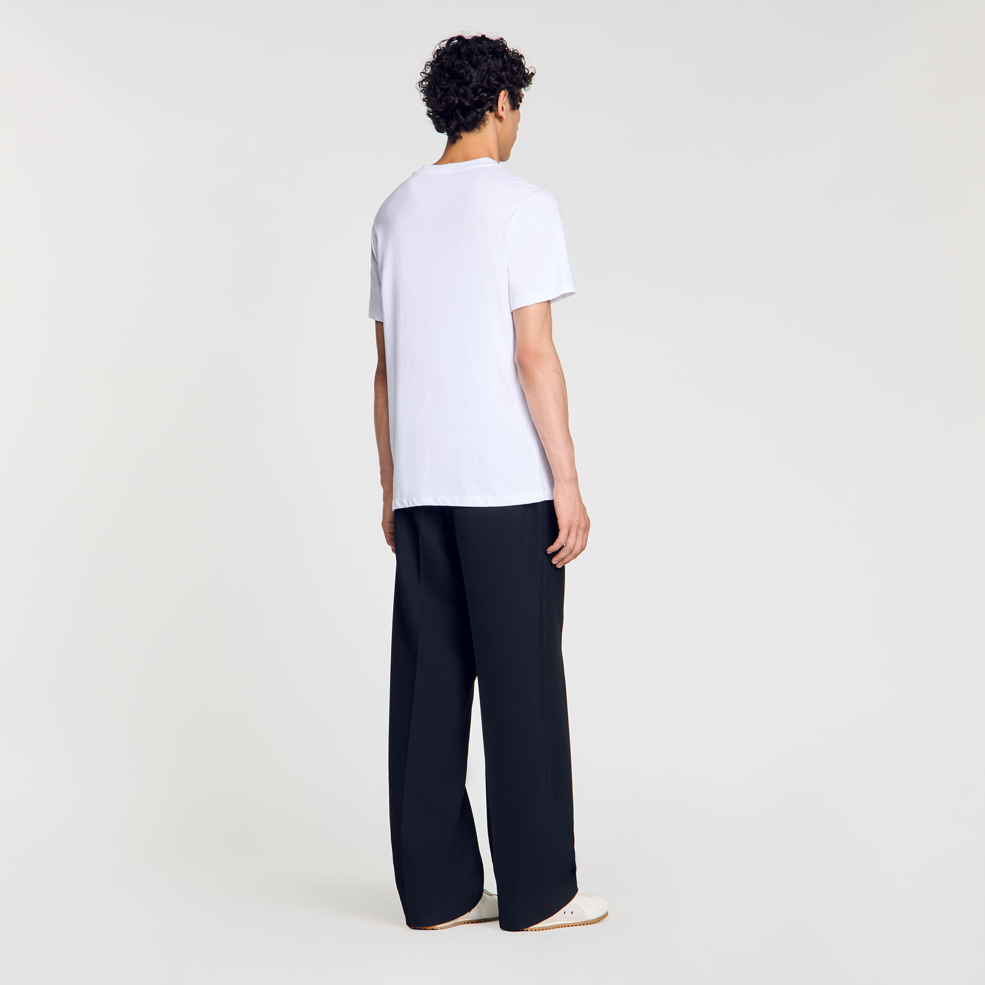 T-shirt in cotone con logo