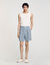 Shorts con piega