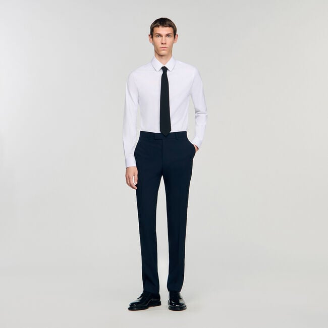 Pantaloni da abito in lana