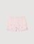 Shorts glitterati a righe