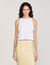 Crop top con perle