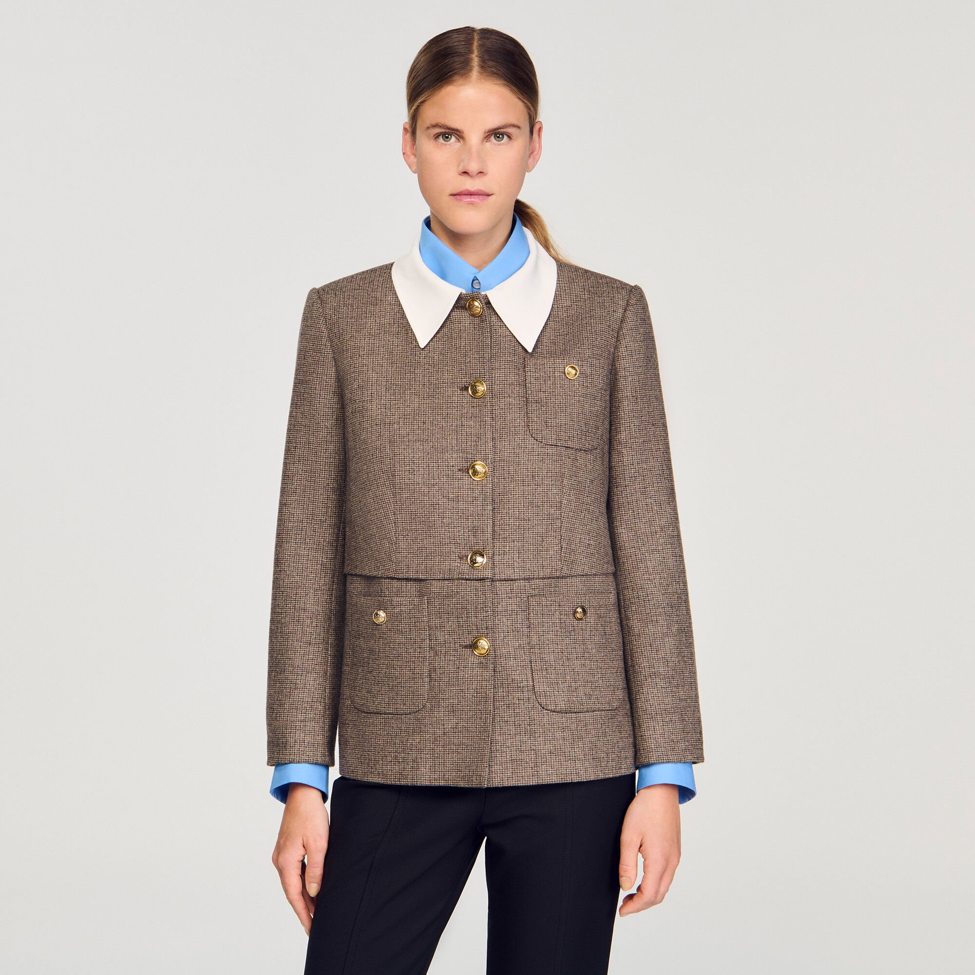 Giacca da tailleur pied-de-coq