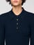 Maglione polo in maglia ritorta