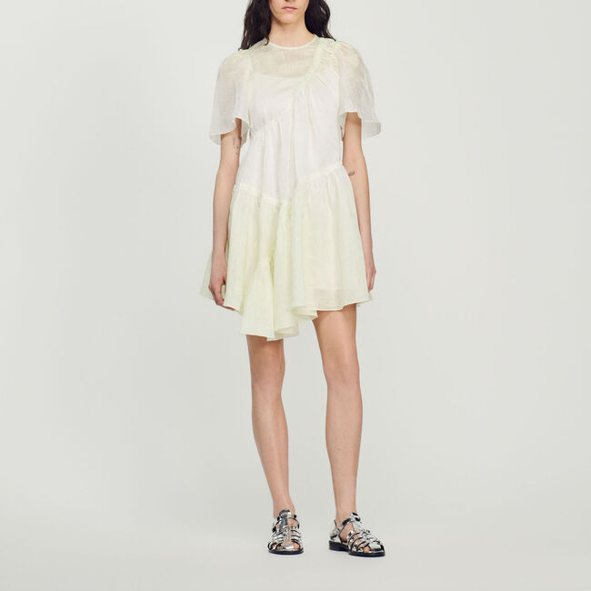 Abito corto tie & dye