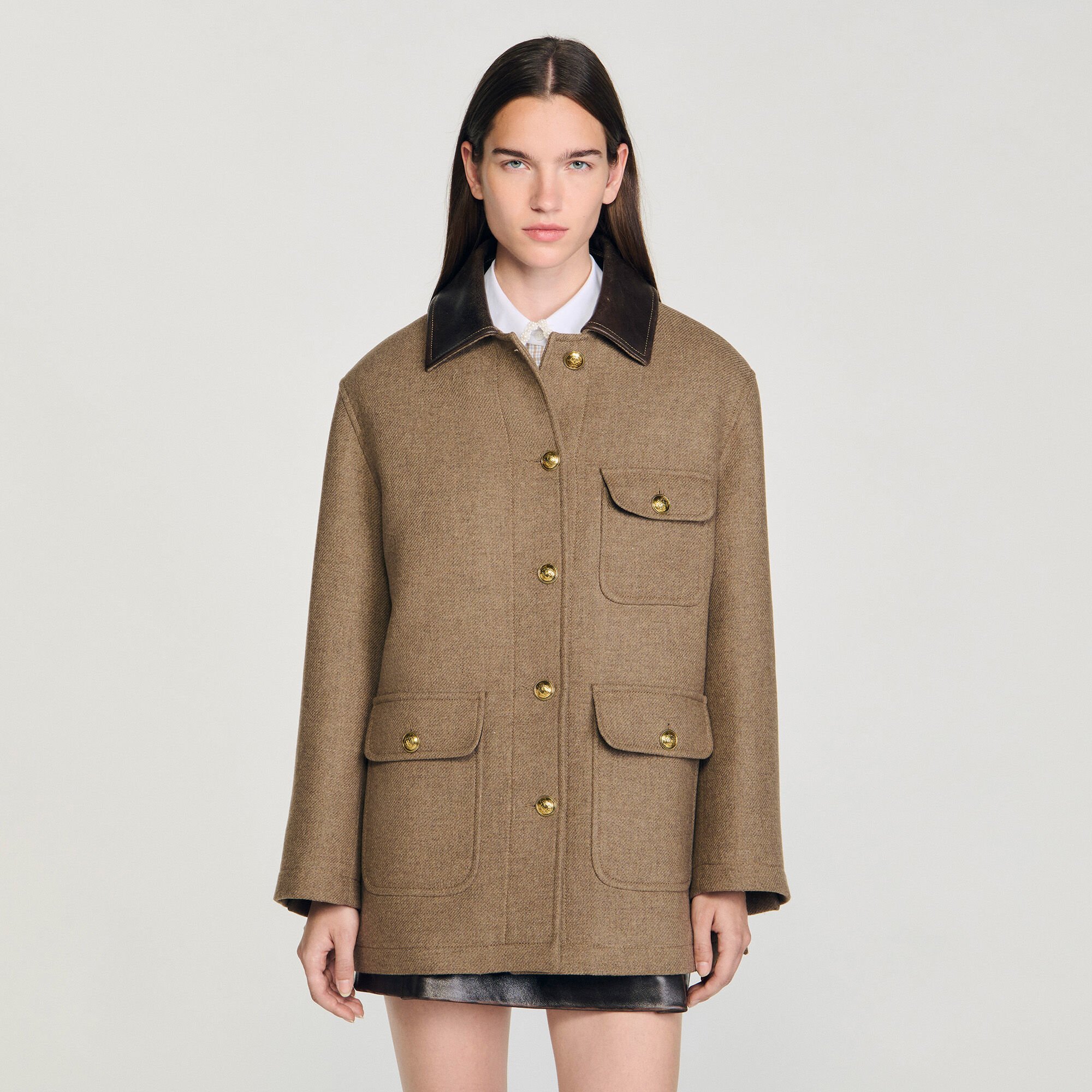 Cappotto in tweed
