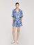 Shorts corti con stampa floreale