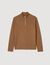 Maglia in lana con collo con zip