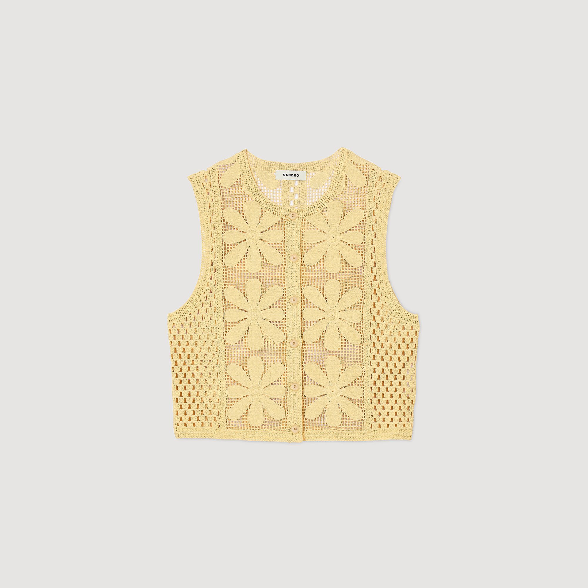 Cardigan in crochet