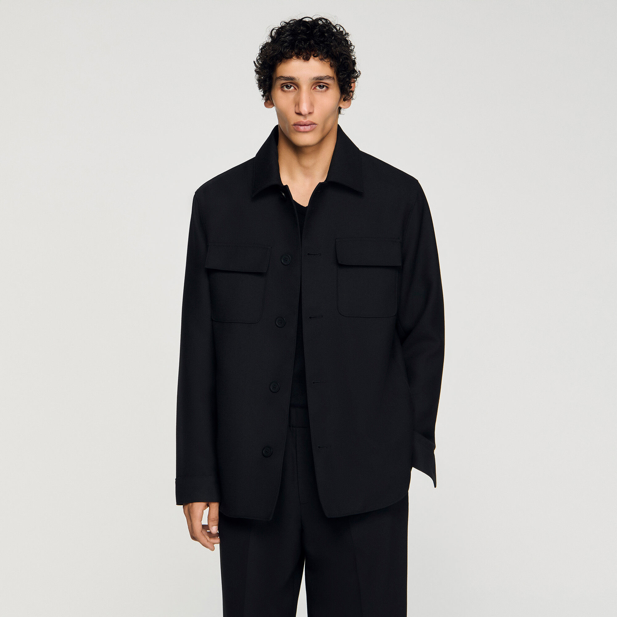 Sovracamicia a bottoni