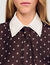 Camicia fluida stampata a cravatta
