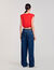 T-shirt corta drappeggiata