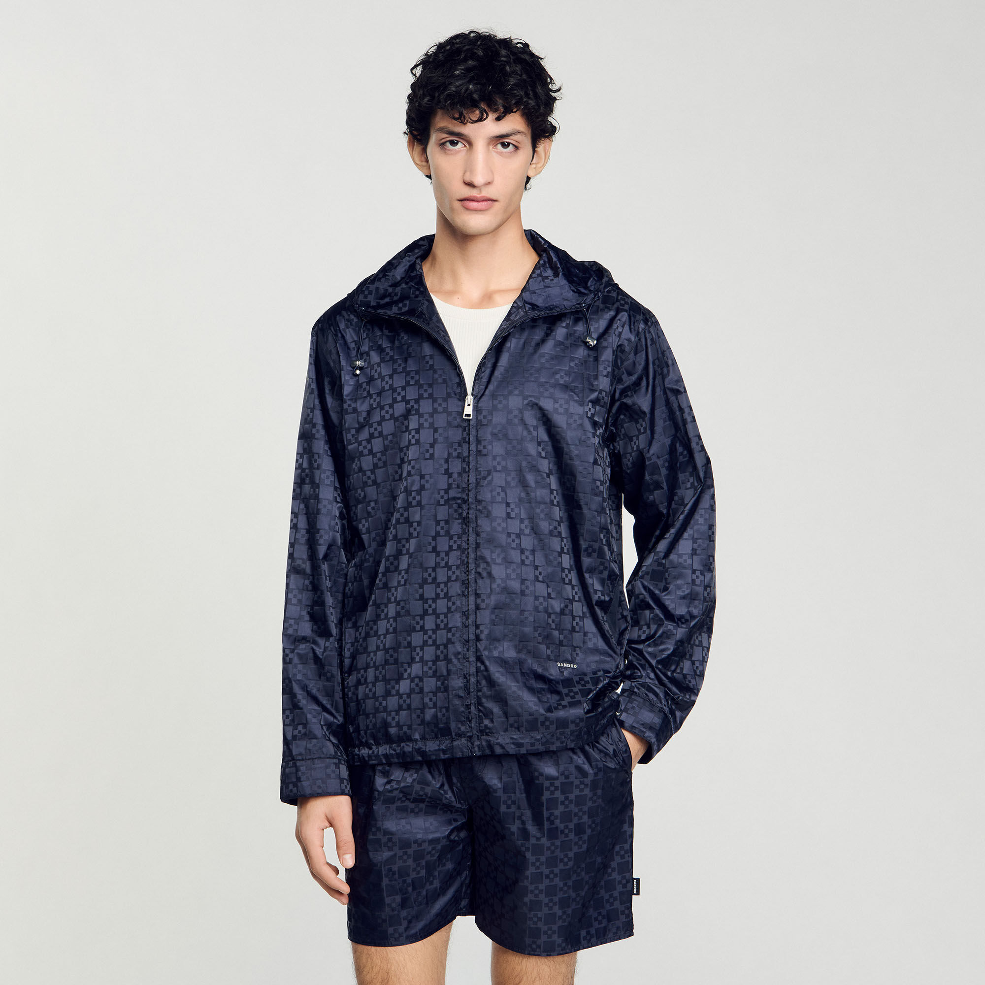 Giacca in nylon Square Cross