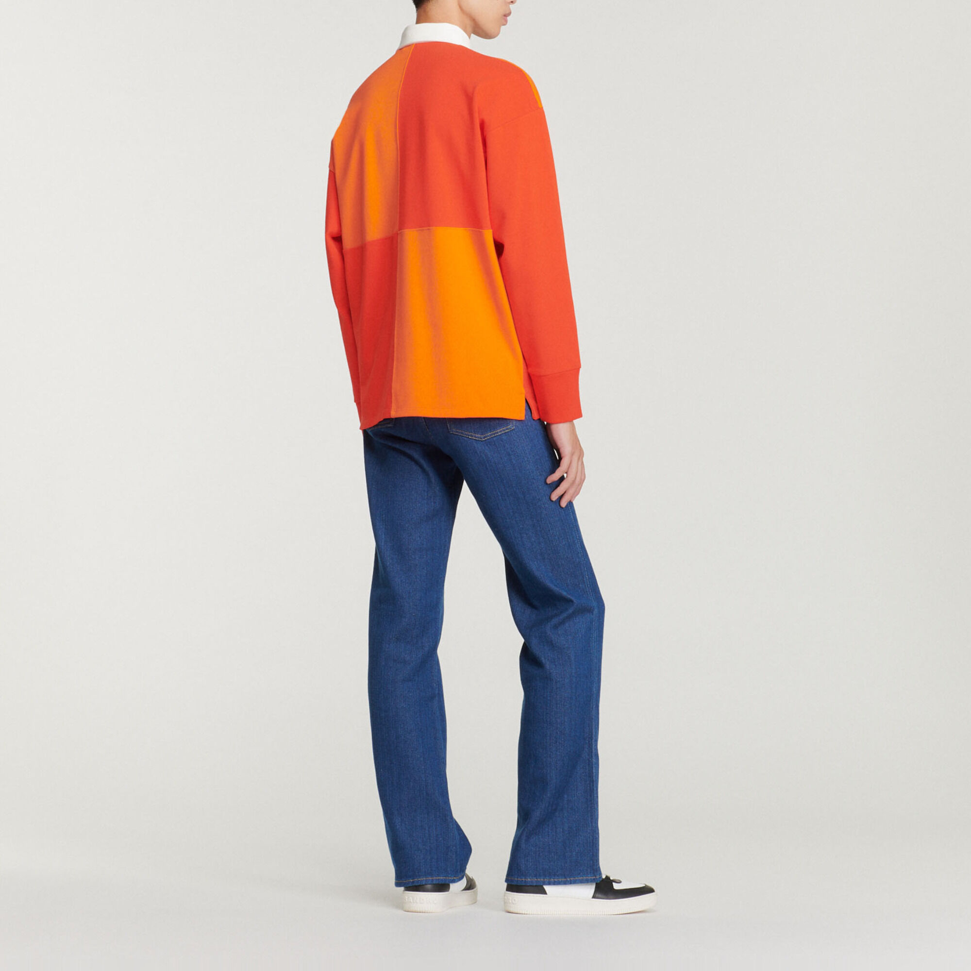 Polo da rugby in cotone bio