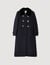 Cappotto lungo con colletto velluto Cappotto lungo con colletto velluto