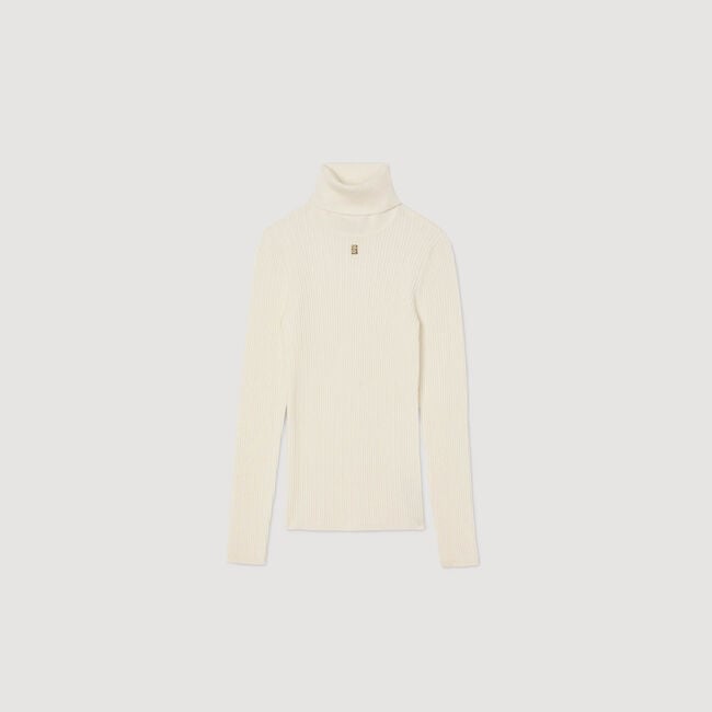 Maglione con collo alto