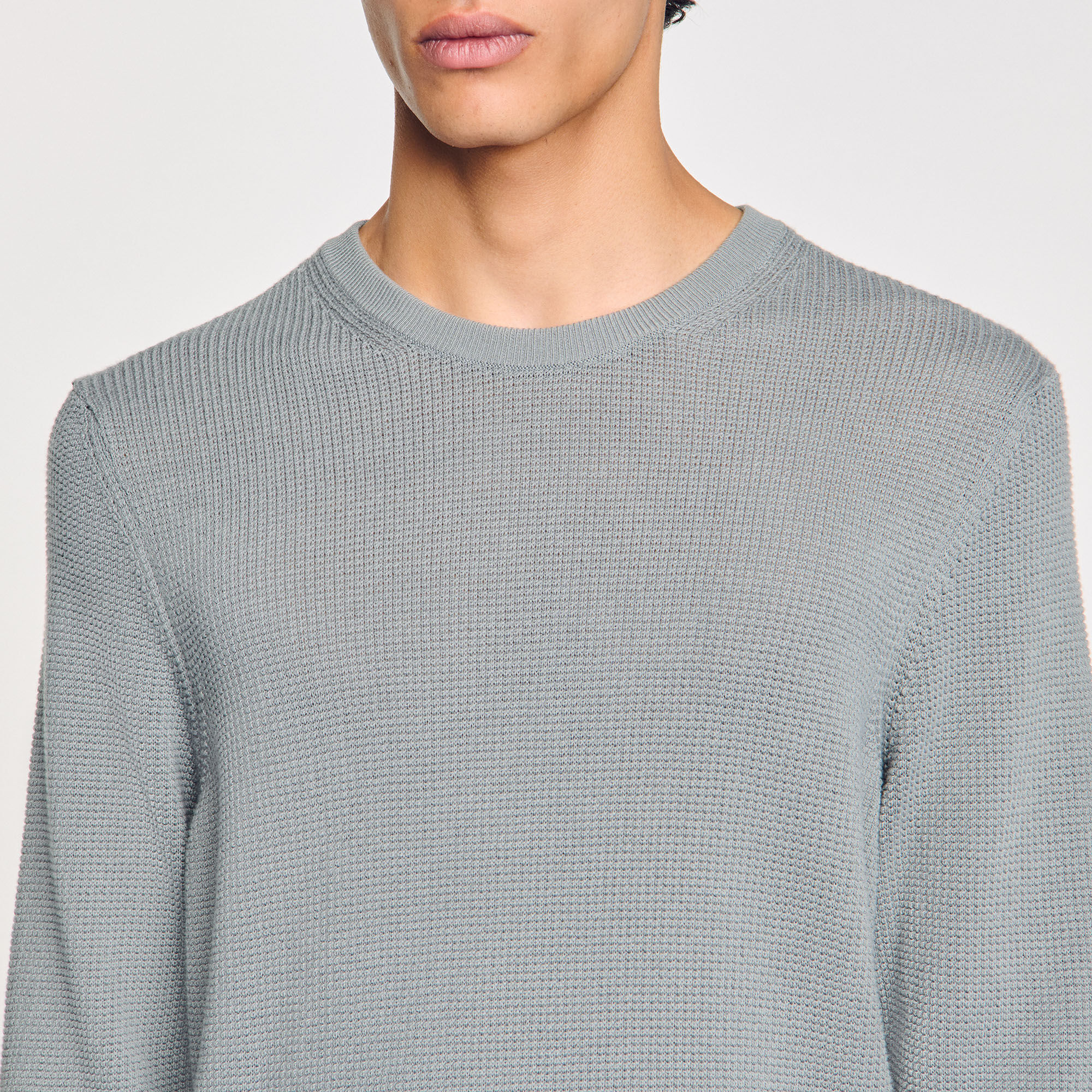 Maglione in maglia testurizzata