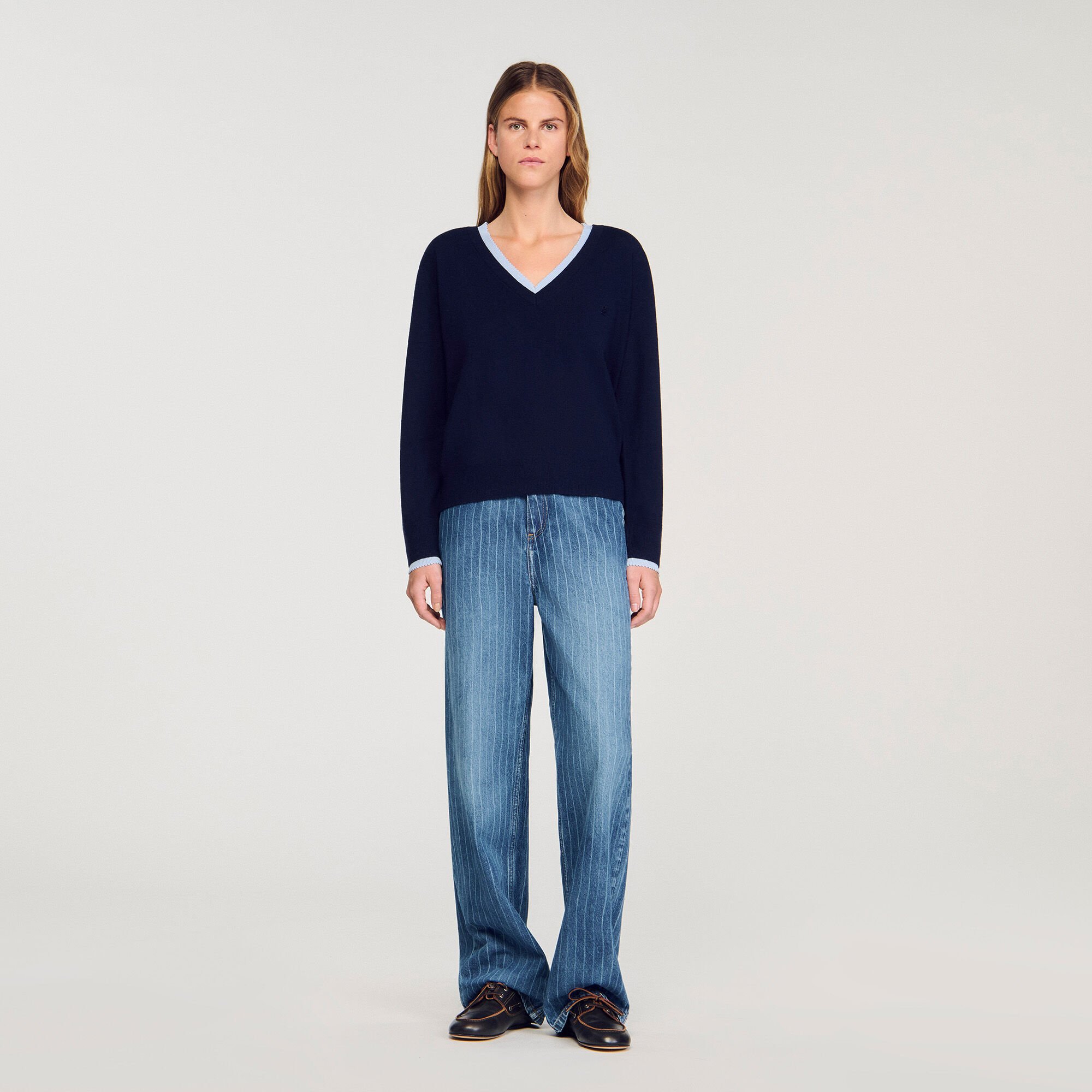 Pullover in lana e cashmere