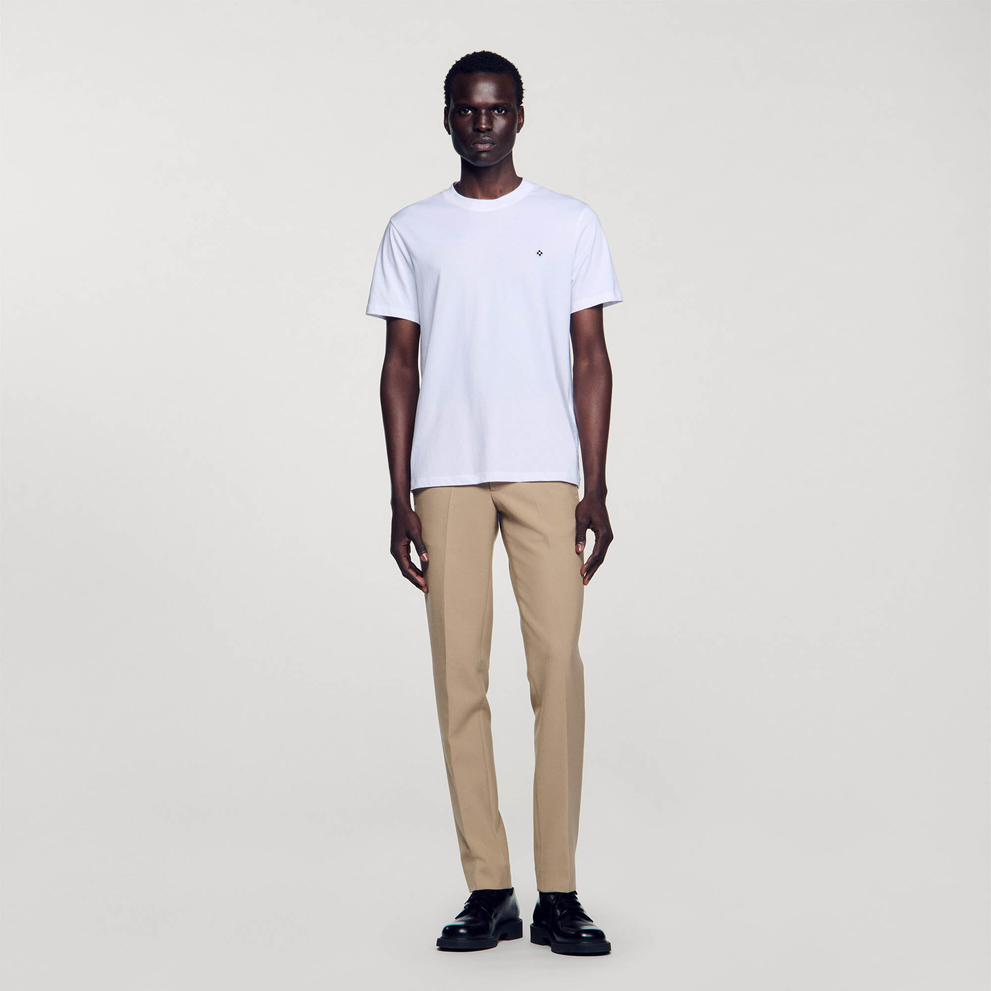 T-shirt con applicazione Square Cross