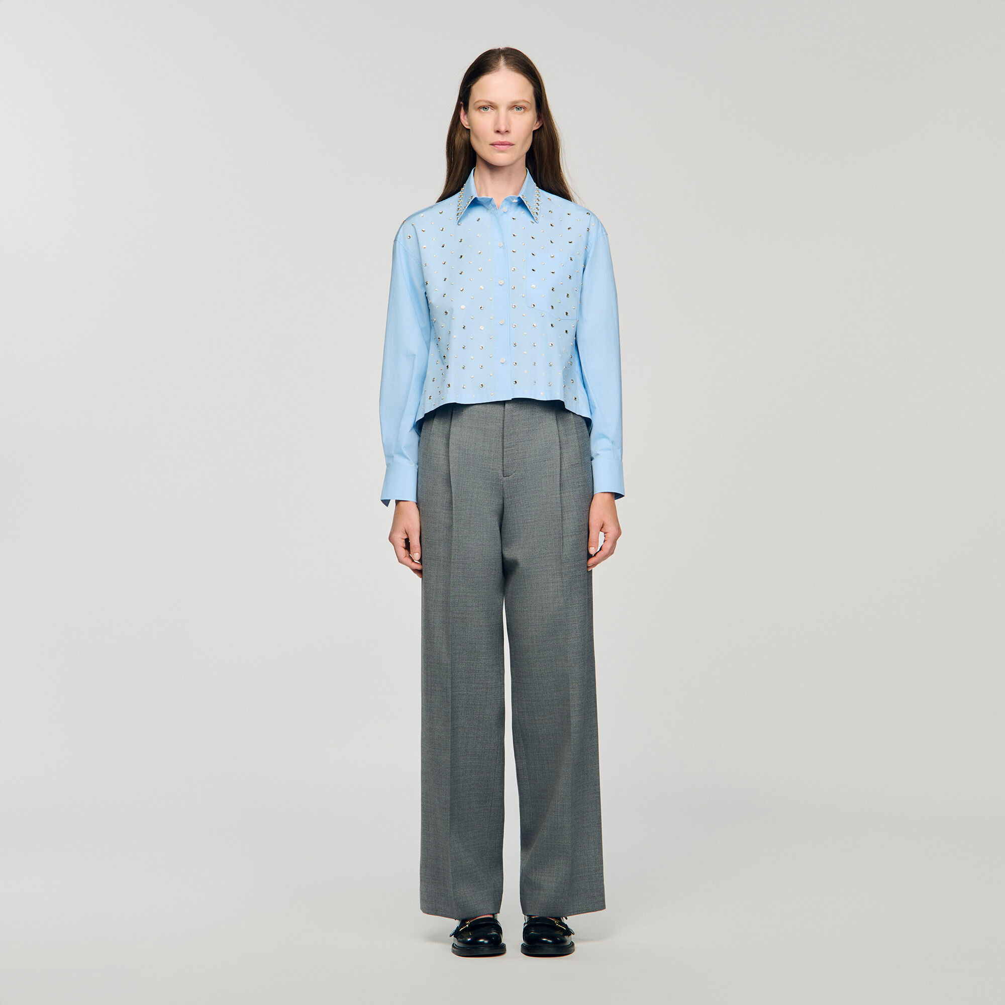 Camicia glitterata