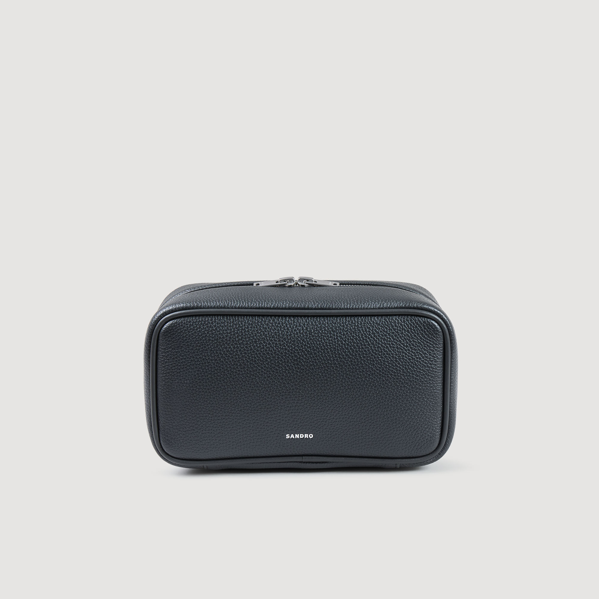 Beauty case in tela martellata