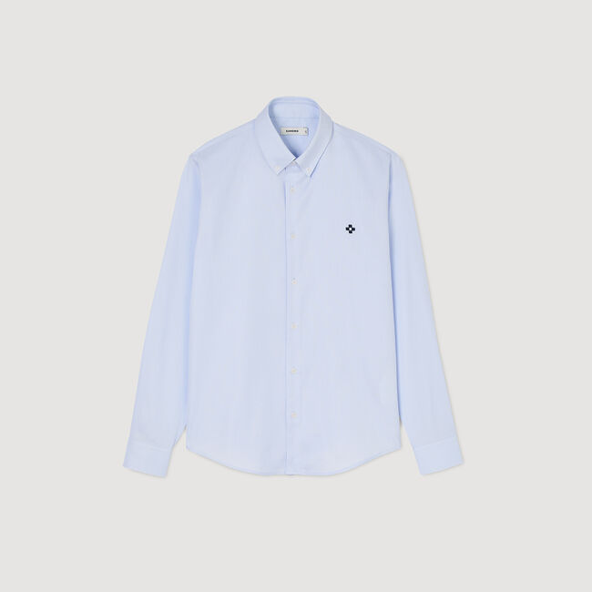 Camicia con patch cross
