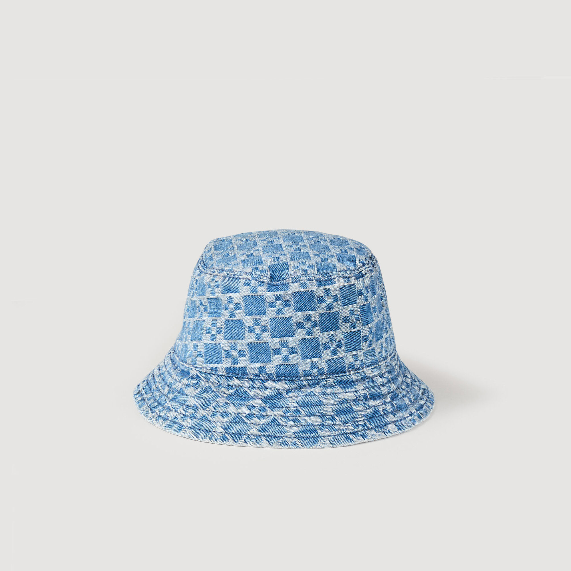 Cappello in denim Square Cross