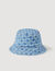 Cappello in denim Square Cross