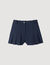 Short sartoriale plissettato