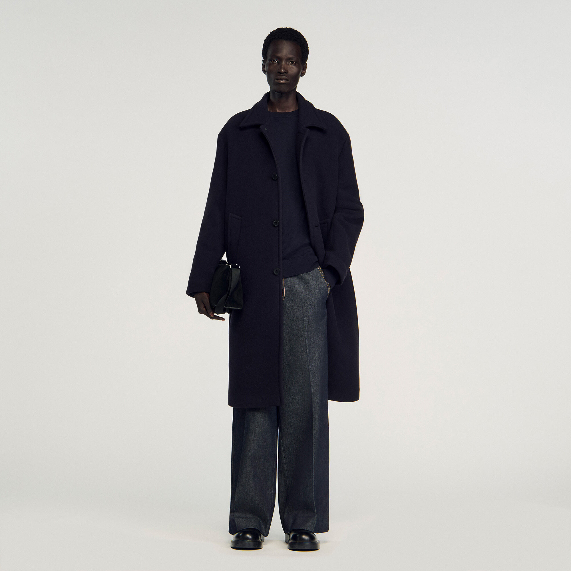 Cappotto in lana e cashmere
