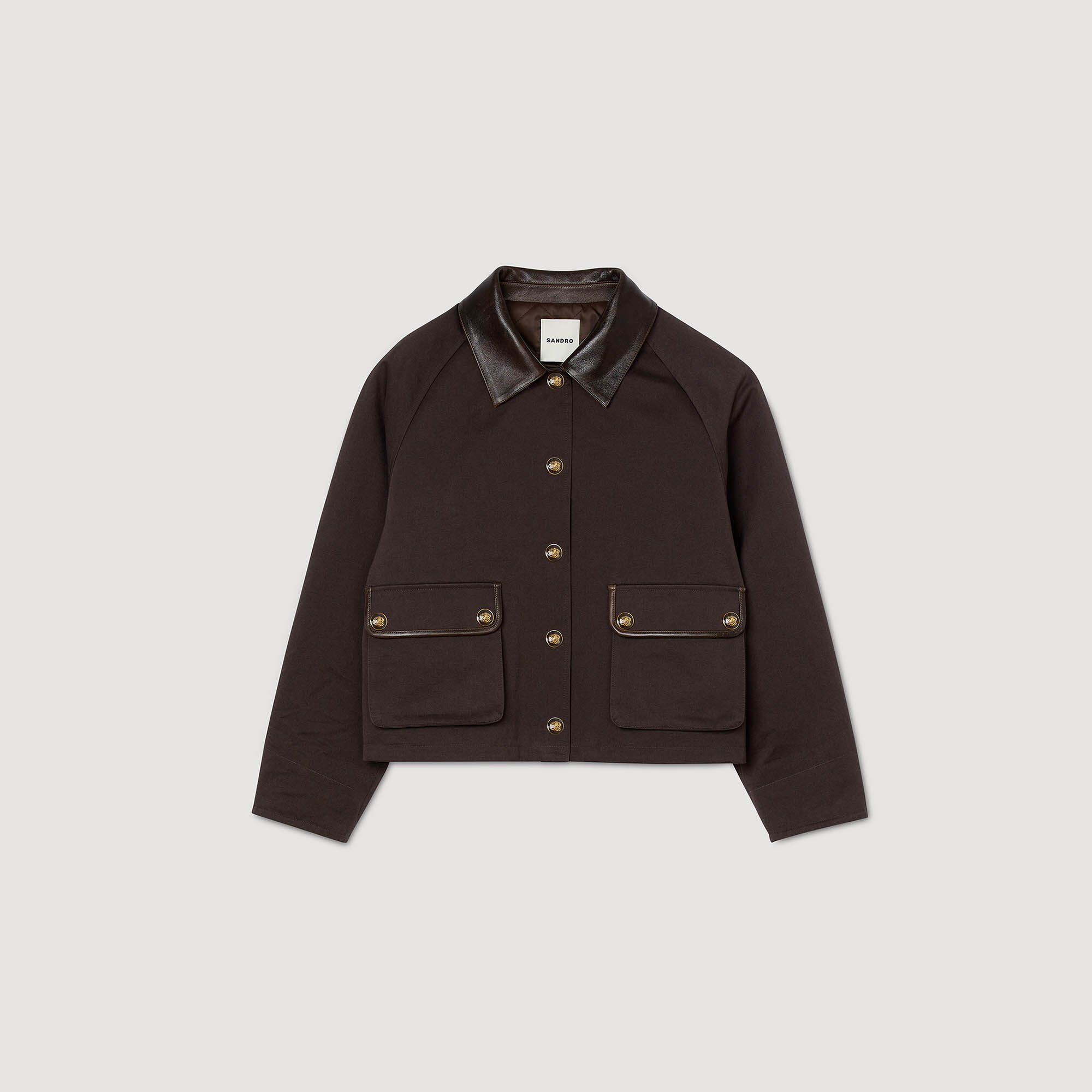Cappotto in gabardina