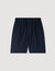 Shorts in lino con vita elastica