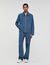 Giacca in denim con motivo a corda