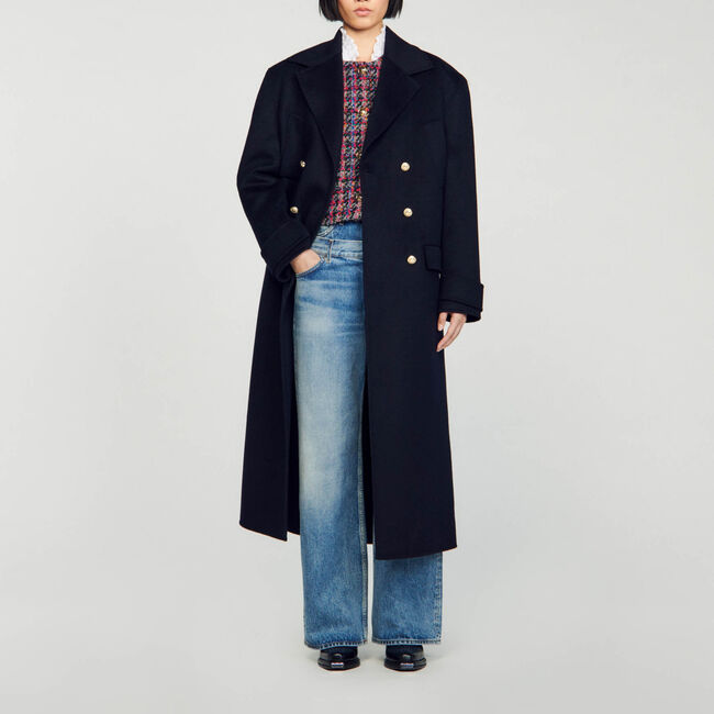 Cappotto lungo double face