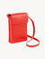Pochette a tracolla in pelle liscia